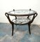 Art Deco Round Coffee Table, 1940s 1