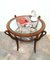 Art Deco Round Coffee Table, 1940s 3