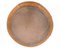 Large Round Leather Ottoman or Pouf, 1960s 14
