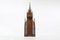 French Neo-Gothic Polychrome and Gilt Wooden Church Steeple with Niche for Saint Statue, 1800s 19