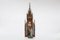 French Neo-Gothic Polychrome and Gilt Wooden Church Steeple with Niche for Saint Statue, 1800s 20