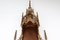 French Neo-Gothic Polychrome and Gilt Wooden Church Steeple with Niche for Saint Statue, 1800s 6
