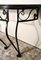 Italian Wrought Iron Wall Console Table with Wooden Top, 1930s, Image 11