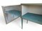 Petrolgrüner Vintage Buffetschrank mit zwei Türen, 1950er 7