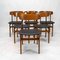 Mid-Century Danish Teak Dining Chairs from Sax, 1960s, Set of 6 1