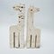 Giraffe Bookends in Travertine from Fratelli Mannelli, 1970s, Set of 2 1