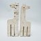 Giraffe Bookends in Travertine from Fratelli Mannelli, 1970s, Set of 2, Image 1