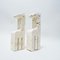 Giraffe Bookends in Travertine from Fratelli Mannelli, 1970s, Set of 2 3