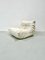 French White Leather Togo Lounge Chair by Michel Ducaroy for Ligne Roset, 1970s 4