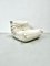 French White Leather Togo Lounge Chair by Michel Ducaroy for Ligne Roset, 1970s 6