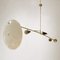 Lampada da soffitto Mid-Century in ottone, Immagine 2