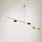 Lampada da soffitto Mid-Century in ottone, Immagine 7