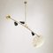 Lampada da soffitto Mid-Century in ottone, Immagine 4
