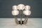 8-Armed Chrome Orbit Wall or Ceiling Lamp from Temde, 1970s 3