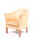 Danish Leather Lounge Chair from Mogens Hansen, 1980s, Image 2