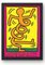 Montreux Jazz Festival Poster in Pink, by Keith Haring, 1983 1