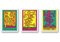 Montreux Jazz Festival Posters by Keith Haring, 1983, Set of 3, Image 1