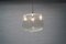 Clear Glass Bali Pendant by Bruno Munari for Danese, 1960s, Image 2