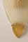 Vintage Wall Light in Murano Glass with Pure Gold Leaf Decorations, 1960s 7