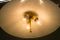 Lámpara colgante de latón con contrapeso de Florian Schulz, años 70, Imagen 9
