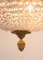 French Corbeille Chandelier in Bronze and Glass, 1890s 10