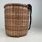 Japanese Traditional Okimono Kago Storage Basket in Bamboo, 1940s 5