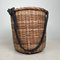 Japanese Traditional Okimono Kago Storage Basket in Bamboo, 1940s 2