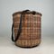 Japanese Traditional Okimono Kago Storage Basket in Bamboo, 1940s 10