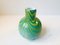 Italian Mint Blue & Green Murano Glass Vase by Carlo Moretti, 1970s 3