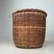 Japanese Traditional Okimono Kago Storage Basket in Bamboo, 1940s, Image 2