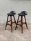 Sgabelli da bar vintage Od-61 di Erik Buck, anni '60, set di 2, Immagine 1