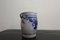 Pot Folk Art en Grès Gris et Bleu Cobalt, Allemagne, 1890s 16