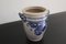 Pot Folk Art en Grès Gris et Bleu Cobalt, Allemagne, 1890s 12
