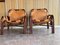Set of Safari Armchairs attributed to Tito Agnoli, 1970s 1