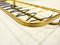 Mid-Century Aluminium & Brass Coat and Hat Rack, 1960s 3