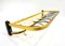 Mid-Century Aluminium & Brass Coat and Hat Rack, 1960s 7