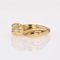 Moderner gewölbter Ring aus 18 Karat Gelbgold 3