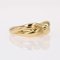 Moderner gewölbter Ring aus 18 Karat Gelbgold 4