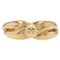 Moderner gewölbter Ring aus 18 Karat Gelbgold 1
