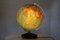 Vintage German Illuminating Globe in Glass, Image 2