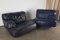 Set of Two-Seater Leather Sofa Fiandra Model by Vico Magistretti for Cassina, 1980s 18