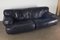 Set of Two-Seater Leather Sofa Fiandra Model by Vico Magistretti for Cassina, 1980s 20