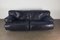 Set of Two-Seater Leather Sofa Fiandra Model by Vico Magistretti for Cassina, 1980s 25