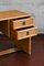 Desk in Bamboo and Wicker with Brass Details attributed to Dal Vera, 1970s 4