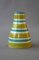 Hand Painted Candlestick by Stig Lindberg for Gustavsberg, Sweden, 1950s 1