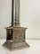 Nickel-Plated Brass Column Table Lamps in the style of Greek, 1970s, Set of 2, Image 9