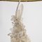 Vintage Lampe aus Kristallglas 9
