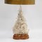 Vintage Lampe aus Kristallglas 7