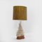 Vintage Lampe aus Kristallglas 2
