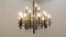 Acrylic Glass and Chrome Chandelier by Gaetano Sciolari, 1970s 9